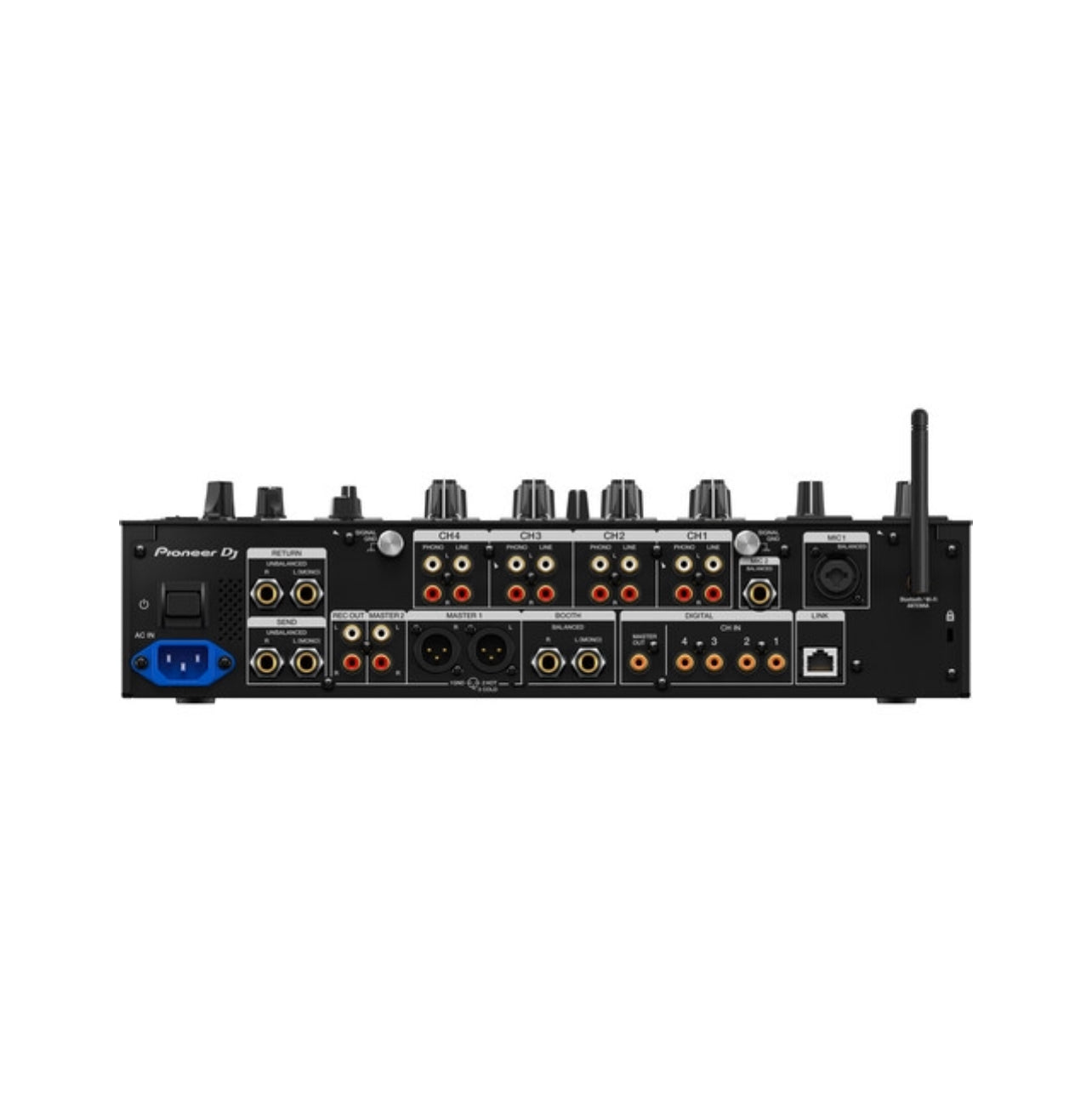 Pioneer DJ DJM-A9 4-Channel Digital Pro-DJ Mixer with Bluetooth