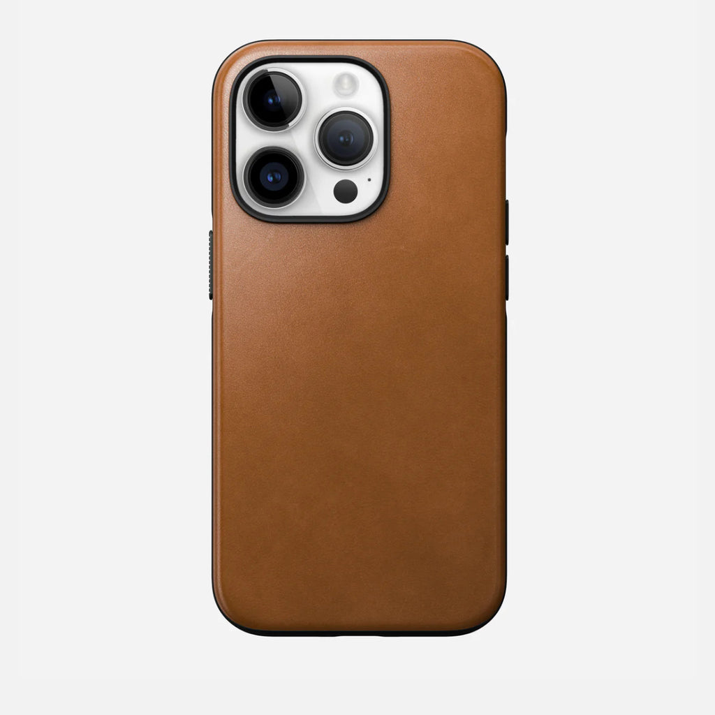 Nomad case iPhone 14 Pro Leather