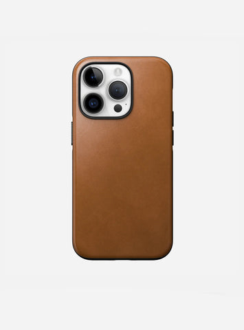 Nomad case iPhone 14 Pro Leather