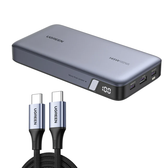 Ugreen 145W | 25000mAh for Laptop-3 Ports Power Bank