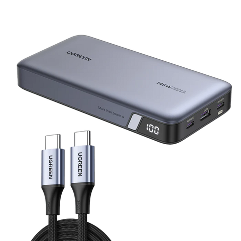 Ugreen 145W | 25000mAh for Laptop-3 Ports Power Bank