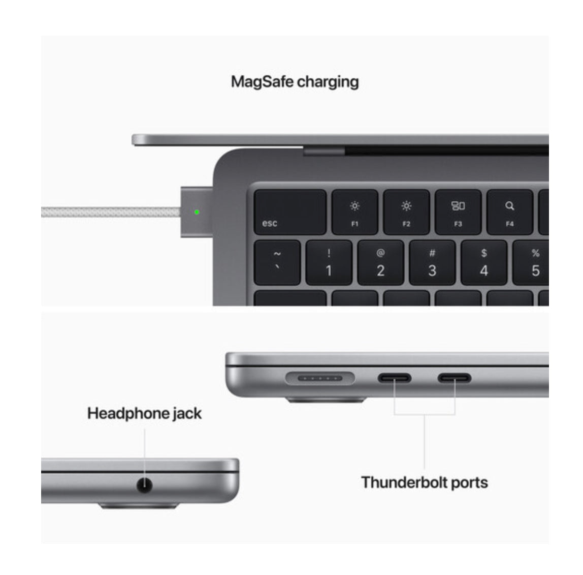 MacBook Air 13.6-inch M2 8Gb de ram 256Gb Ssd