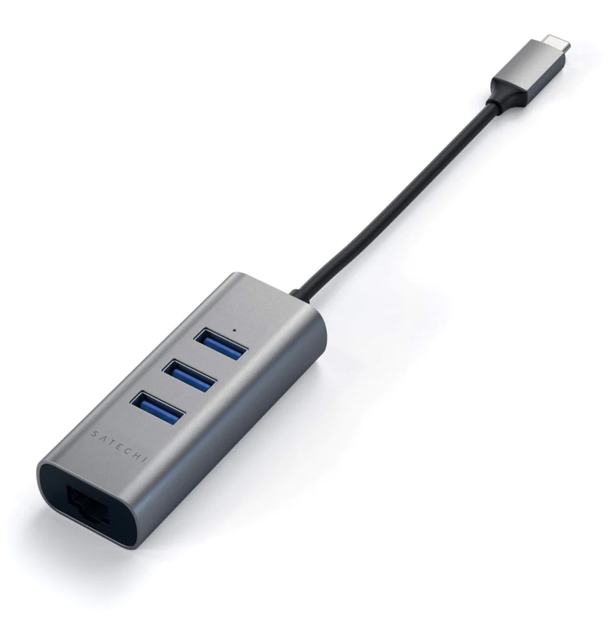 Satechi USB-C HUB Ethernet y x3 USB