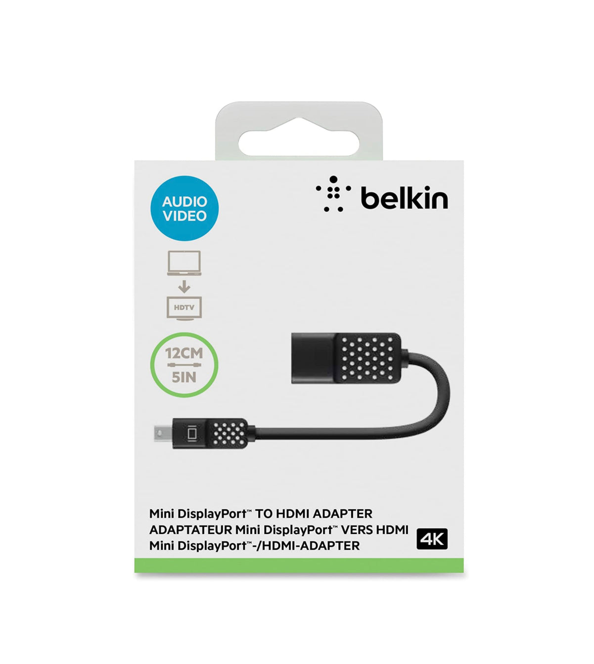 Belkin mini Display port a HDMI 4K